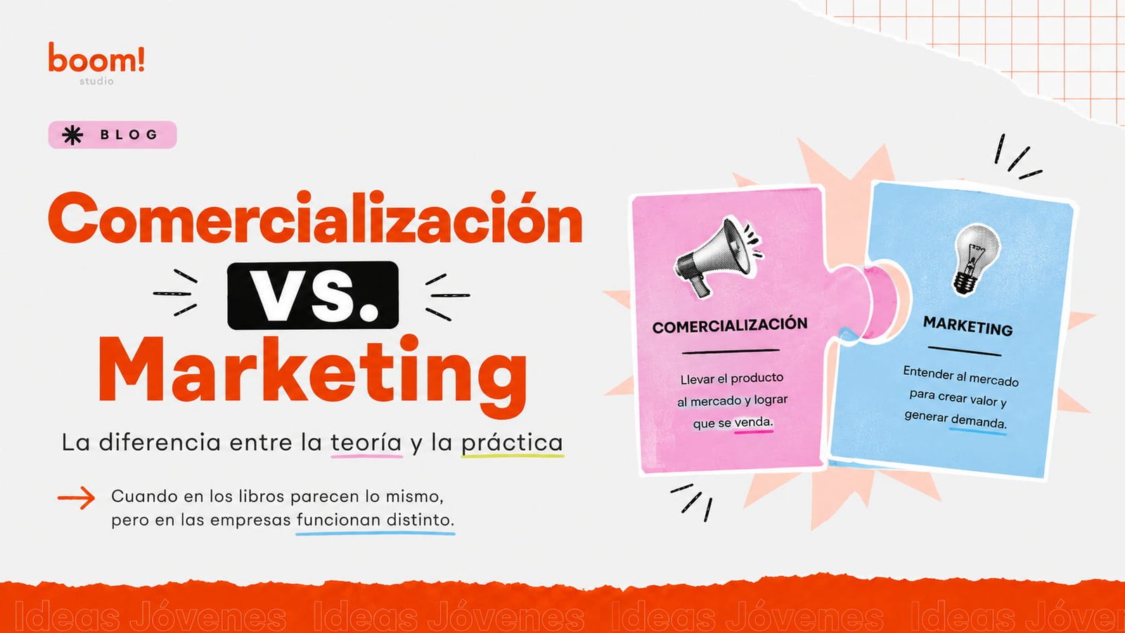 Comercialización vs Marketing: ¿son lo mismo? La diferencia entre la teoría y la práctica